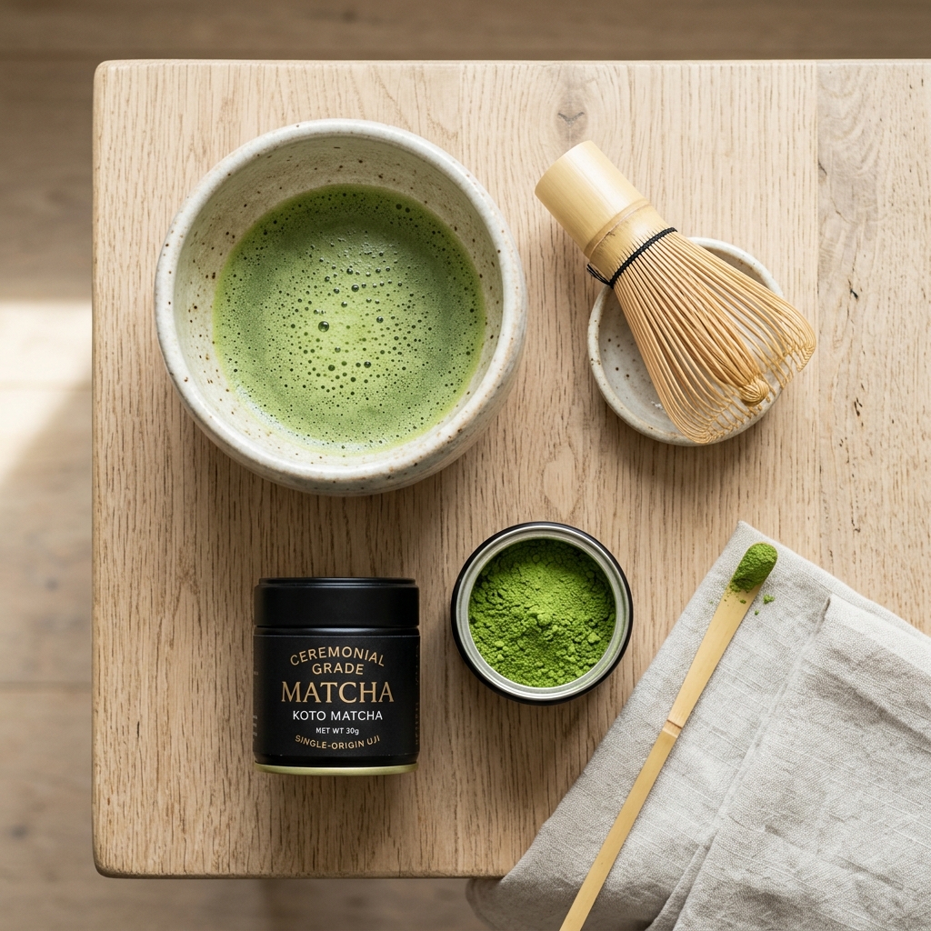 Matcha Starter Kit spread